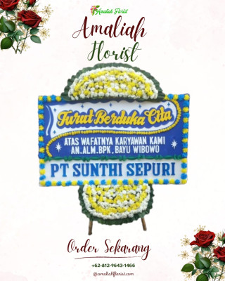 Papan Bunga Duka di Ilir