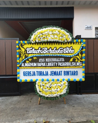 Papan Bunga Duka di Ilir