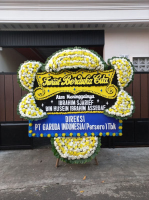 Papan Bunga Duka di Ilir