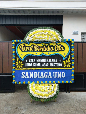 Papan Bunga Duka di Ilir