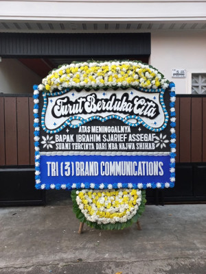 Papan Bunga Duka di Ilir